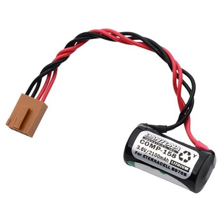 Dantona Dantona COMP-158 3.6V & 2100 mAh Lithium Replacement PLC Battery for Eternacell - B9670B COMP-158